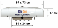 Автомобильный мобильный кондиционер MobileComfort MC3024T Автомобильный мобильный кондиционер MobileComfort MC3024T