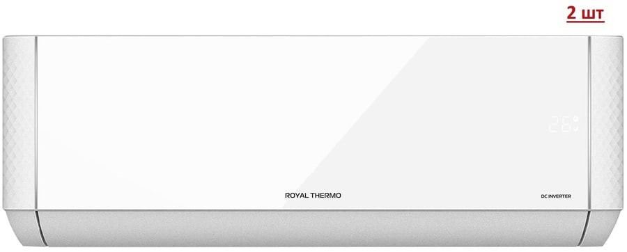 Мульти сплит-система на 2 комнаты Royal Thermo RTFMO-18HN8/RTFMI-09HN8/white*2 Мульти сплит-система на 2 комнаты Royal Thermo RTFMO-18HN8/RTFMI-09HN8/white*2