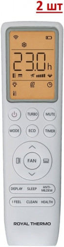 Мульти сплит-система на 2 комнаты Royal Thermo RTFMO-18HN8/RTFMI-09HN8/white*2 Мульти сплит-система на 2 комнаты Royal Thermo RTFMO-18HN8/RTFMI-09HN8/white*2