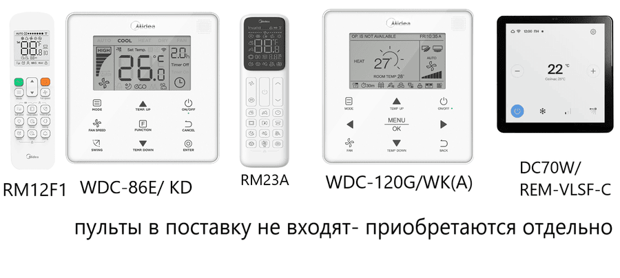 Канальная VRF система Midea MI2-28T2DHN1(A)