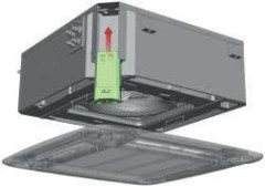 Кассетный фанкойл до 12 кВт Aermec FCL 124 V2 Кассетный фанкойл до 12 кВт Aermec FCL 124 V2